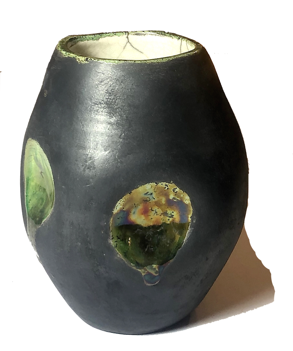 Vase raku
